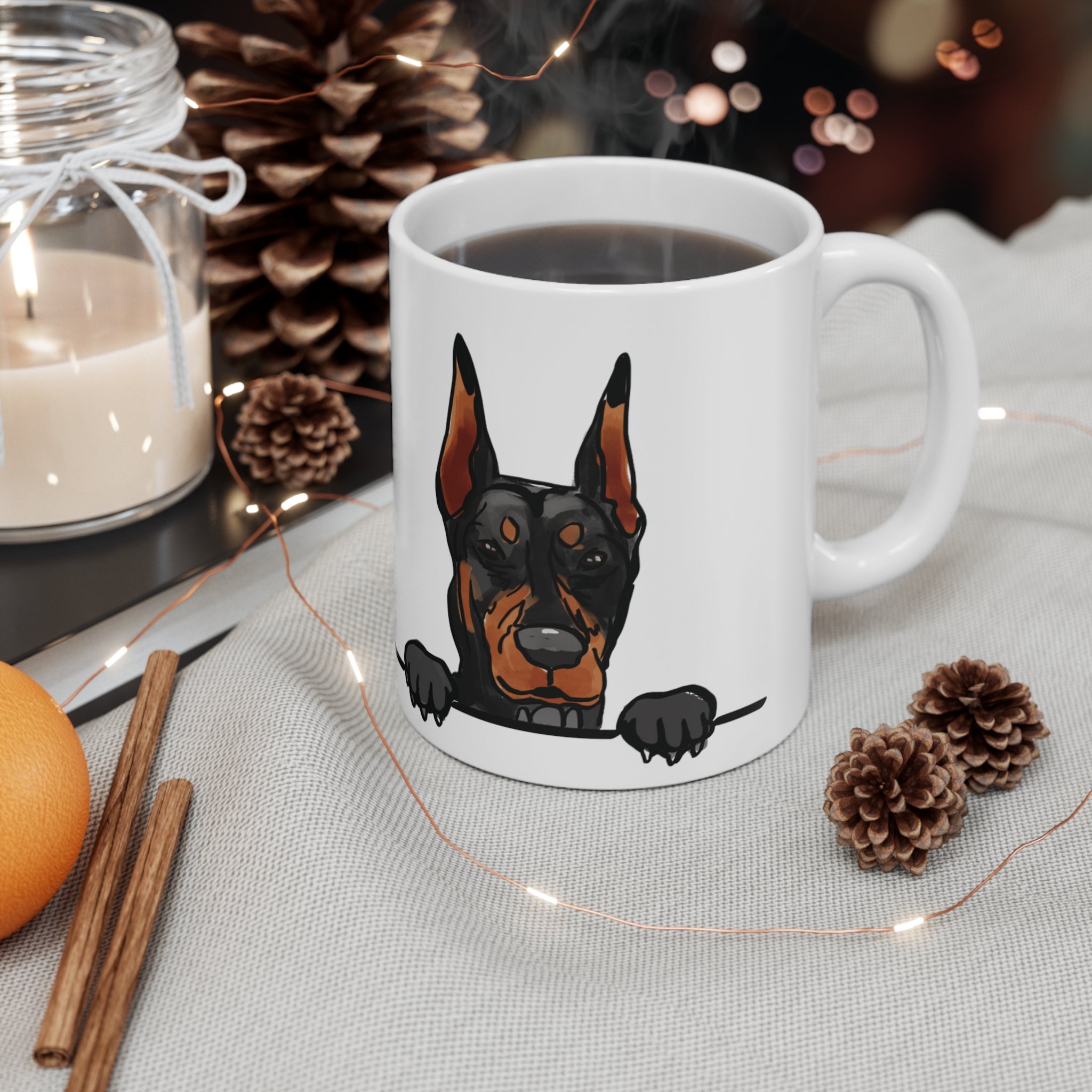 Doberman clearance coffee mug